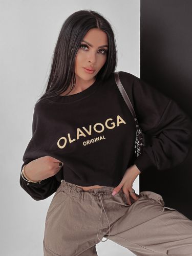 Bluza oversize Ava Ola Voga czarna